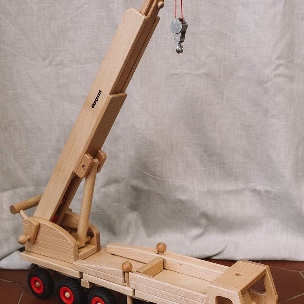 Fagus Wooden Toys Mobile Crane 10.32