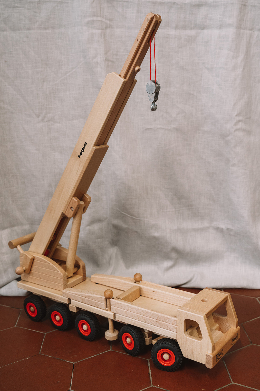 Fagus Wooden Toys Mobile Crane 10.32