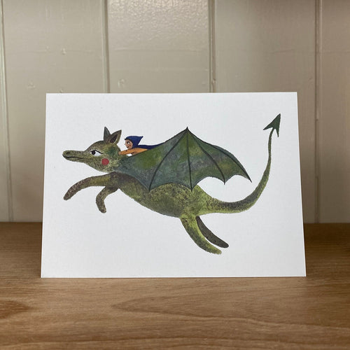 Lydia Mae Design Dragon Ride Greetings Card