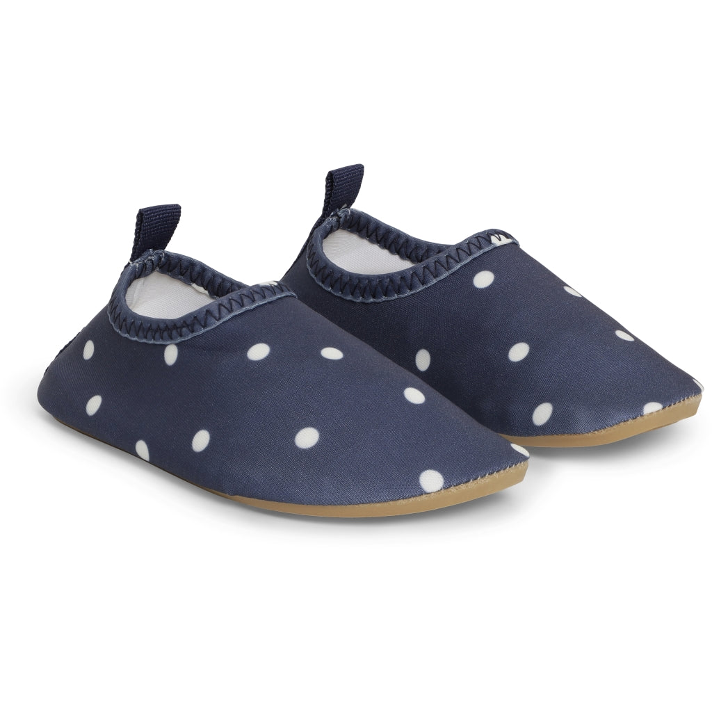 Aster Swim Shoes - Kelly Blue Dot