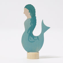  GRIMMS Decorative Figure for Celebration Ring Birthday Spiral - Aquamarine Mermaid