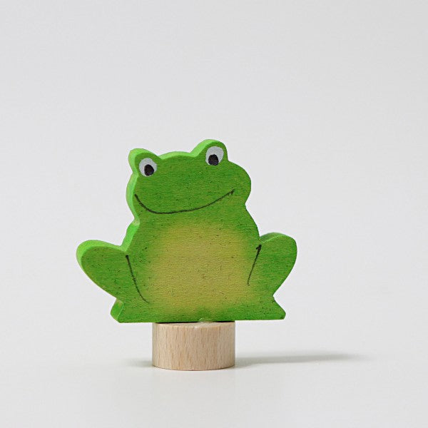 GRIMMS Decorative Figure for Celebration Ring Birthday Spiral - Frog