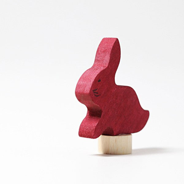 GRIMMS Decorative Figure for Celebration Ring Birthday Spiral - Rabbit