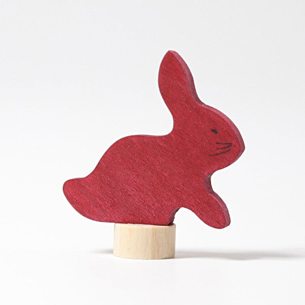 GRIMMS Decorative Figure for Celebration Ring Birthday Spiral - Rabbit