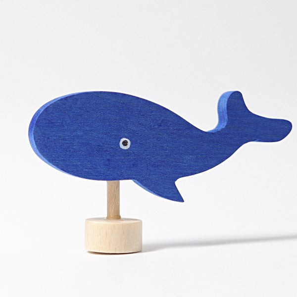 GRIMMS Decorative Figure for Celebration Ring Birthday Spiral - Whale