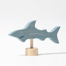  GRIMMS Decorative Figure for Celebration Ring Birthday Spiral - Shark