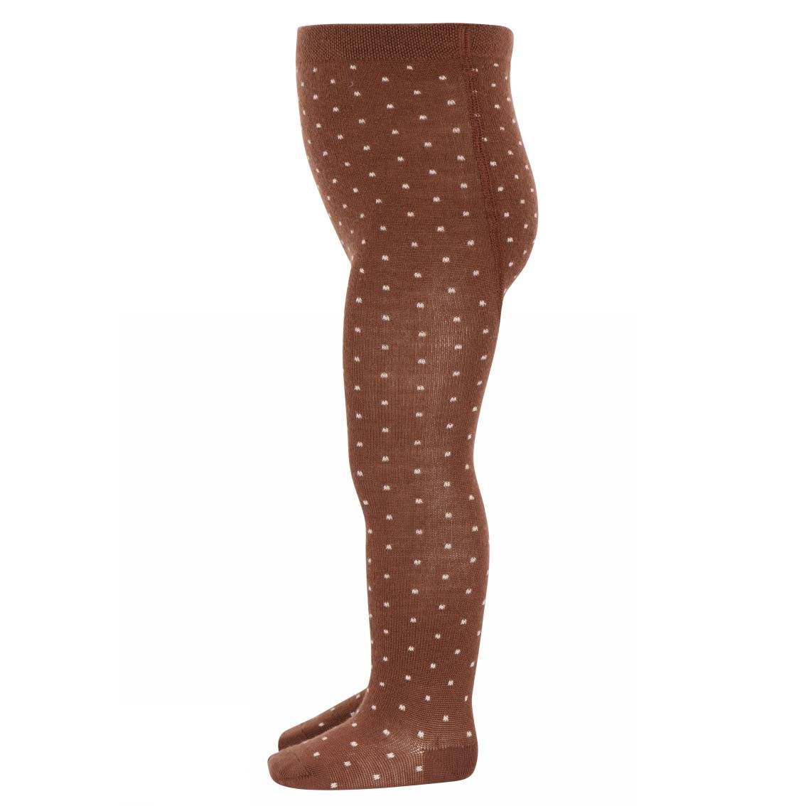 MP Denmark Arven Wool Tights - Root Beer