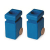 Set of Two Dust Bins for Refuse Truck