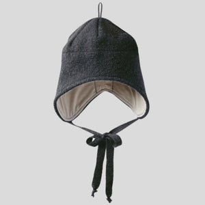 Disana Natur Boiled Wool Hat - Anthracite