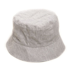 Huttelihut Cotton Linen Bucket Hat Khaki