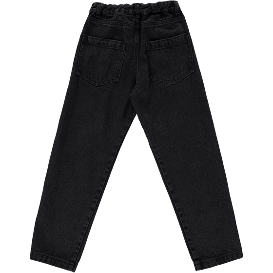 Poudre Organic Trousers Carotte - Black Denim