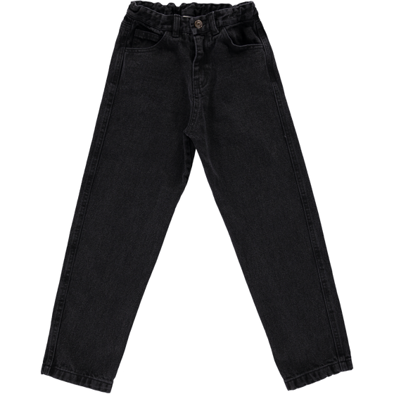 Poudre Organic Trousers Carotte - Black Denim