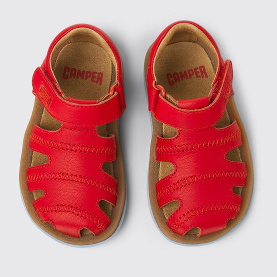 Camper Bicho Kids First Sandals - Red