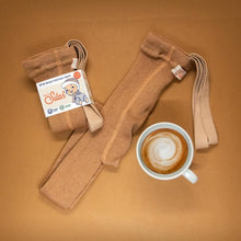  Silly Silas Wooly Footless Tights With Braces - Cappuccino