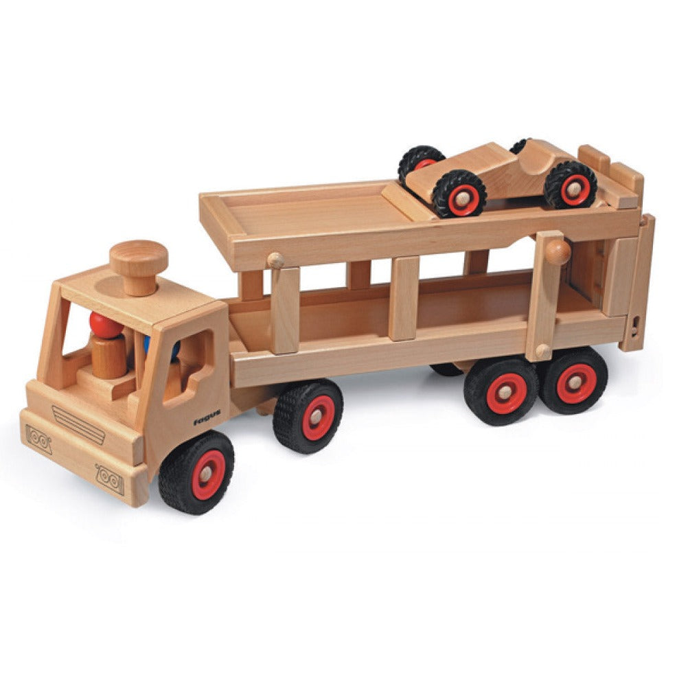 Fagus Wooden Toys Car Transporter Model Number 10.49