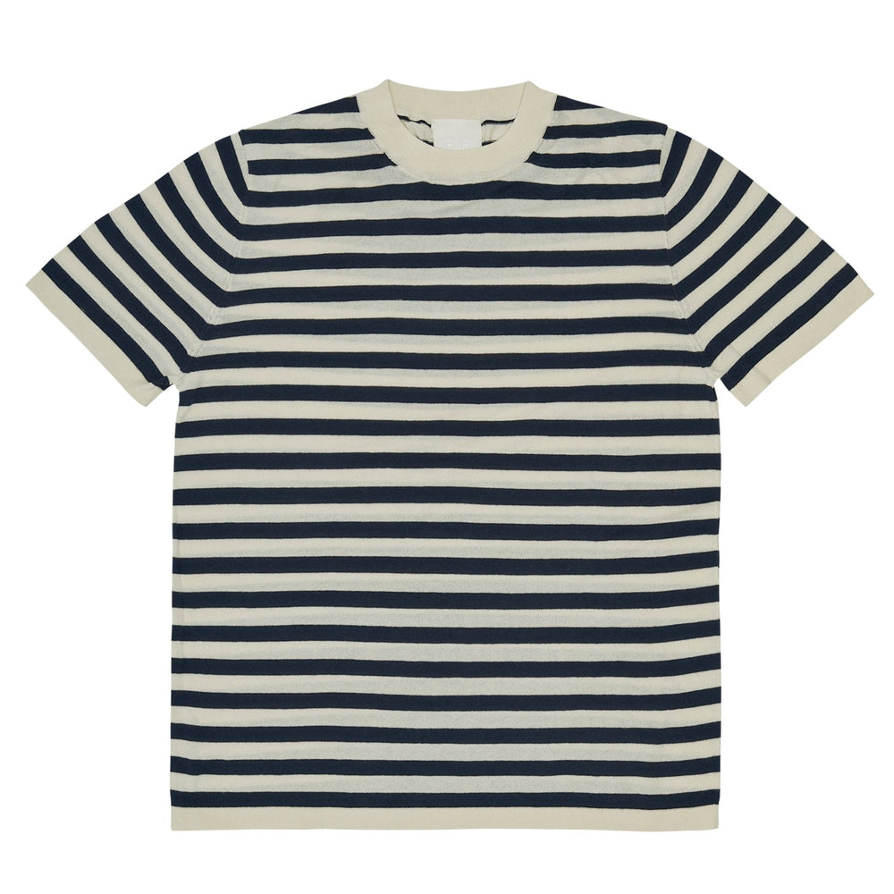 Women's Classic Tee - Ecru/Navy