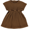 Poudre Organic Dahlia Ribbed Dress - Nuthatch