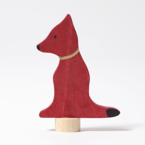 GRIMMS Decorative Figure for Celebration Ring Birthday Spiral - Dog