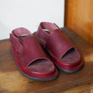Trippen Women's 'Safeguard' Sandals - Berry