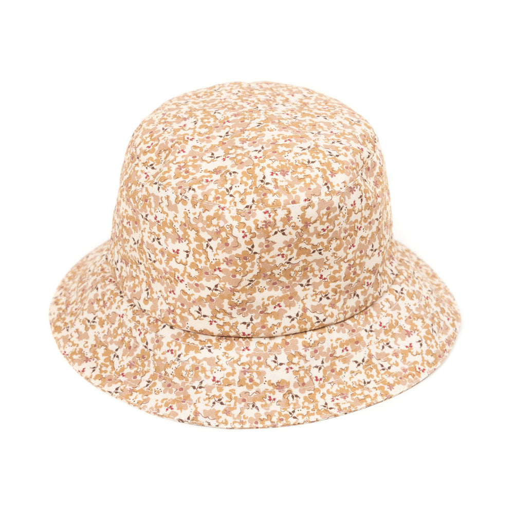 Huttelihut Festival Hat UV Cotton - Mustard Floral