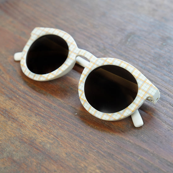 Grech & Co Polarized Sunglasses - Plaid Pattern
