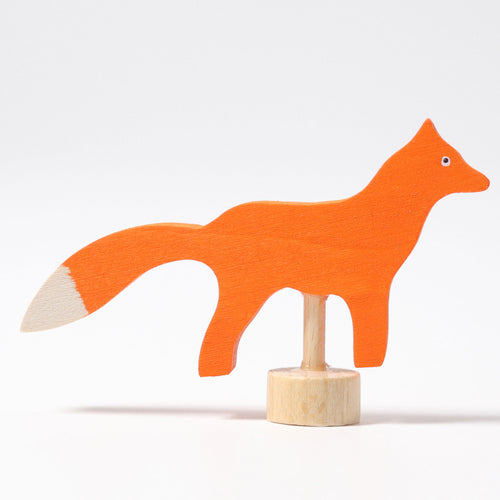 GRIMMS Decorative Figure for Celebration Ring Birthday Spiral - Fox