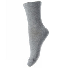  MP Denmark Cotton Ankle Socks - Grey Melange - Sustainable School Uniform