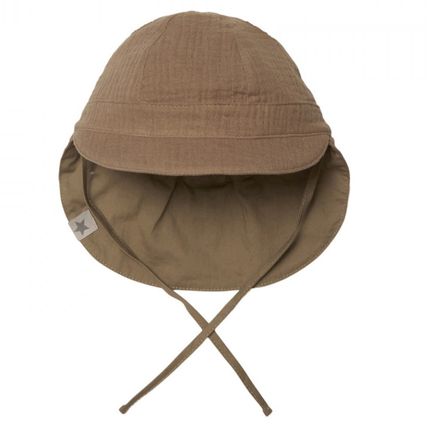 Huttelihut Safari Cotton Sun Hat - Nougat