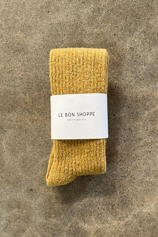 
                      
                        Le Bon Shoppe Women's Arctic Socks - Mustard
                      
                    