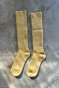 Le Bon Shoppe Women's Arctic Socks - Mustard