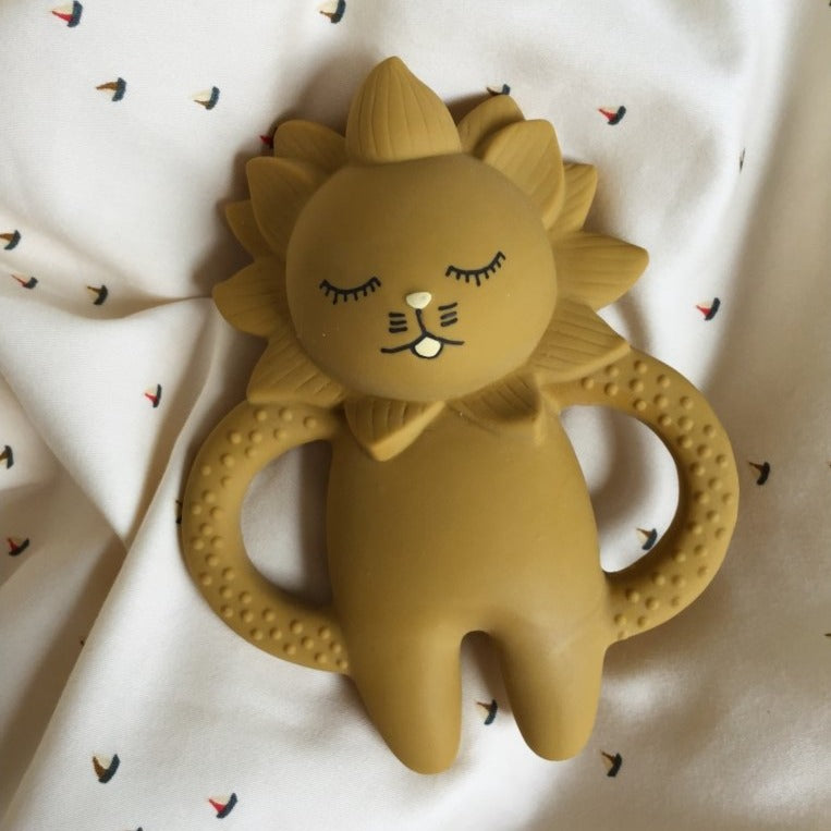 Konges Sløjd Slojd Lion Teether Natural Rubber