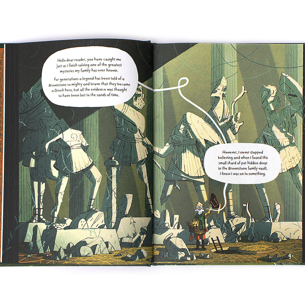 
                  
                    Flying Eye Books Leo and the Gorgon’s Curse - Joe Todd-Stanton
                  
                