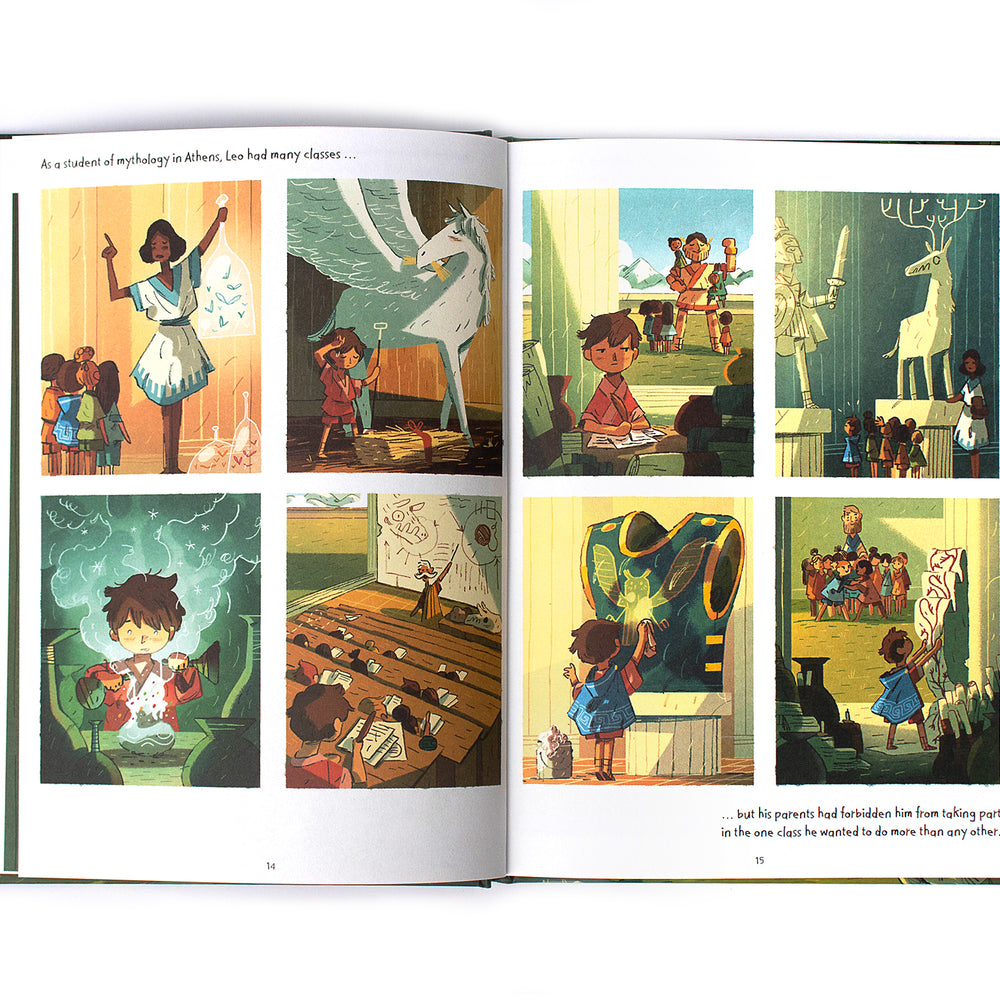 
                  
                    Flying Eye Books Leo and the Gorgon’s Curse - Joe Todd-Stanton
                  
                