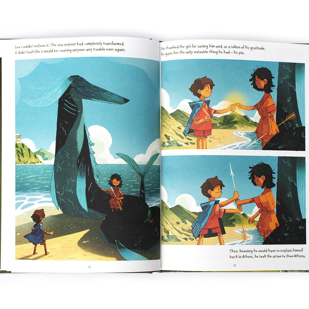 
                  
                    Flying Eye Books Leo and the Gorgon’s Curse - Joe Todd-Stanton
                  
                