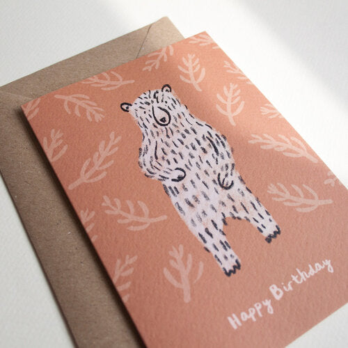 Little Em Emma Alviti Happy Birthday Bear Card