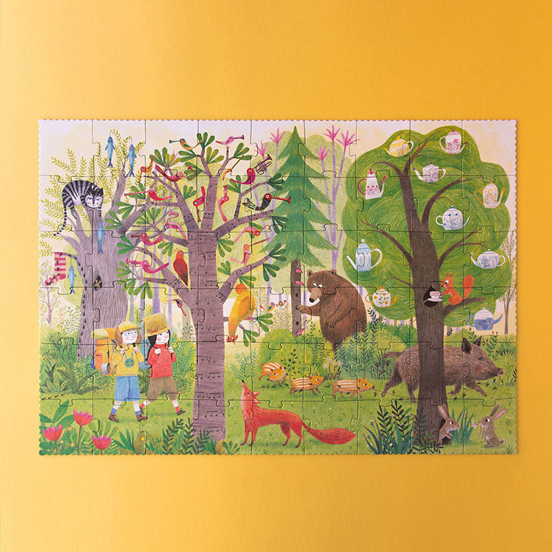 
                      
                        Londji Night and Day in the Forest Puzzle | 54 Pieces
                      
                    