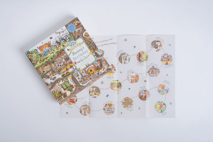 Magic Cat Publishing Bunny's Birthday... 100 Piece Puzzle