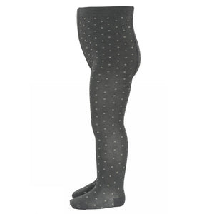 MP Denmark Carly Cotton Dotty Tights - Agave Green
