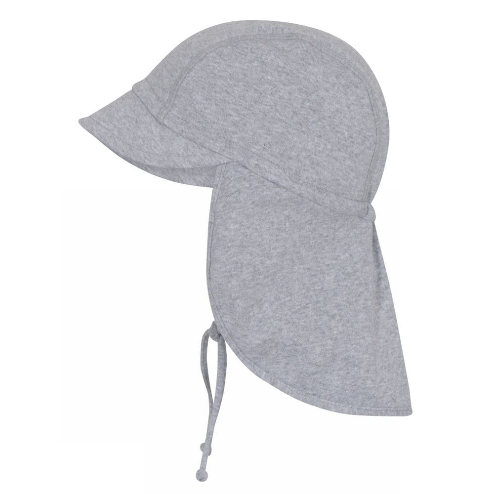 MP Denmark Sami Cap with Neck Shade - Grey Melange