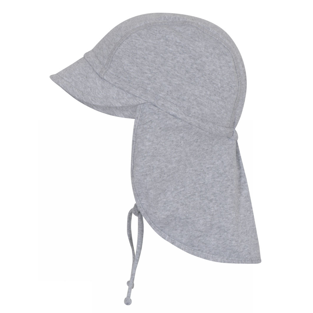 MP Denmark Sami Cap with Neck Shade - Grey Melange