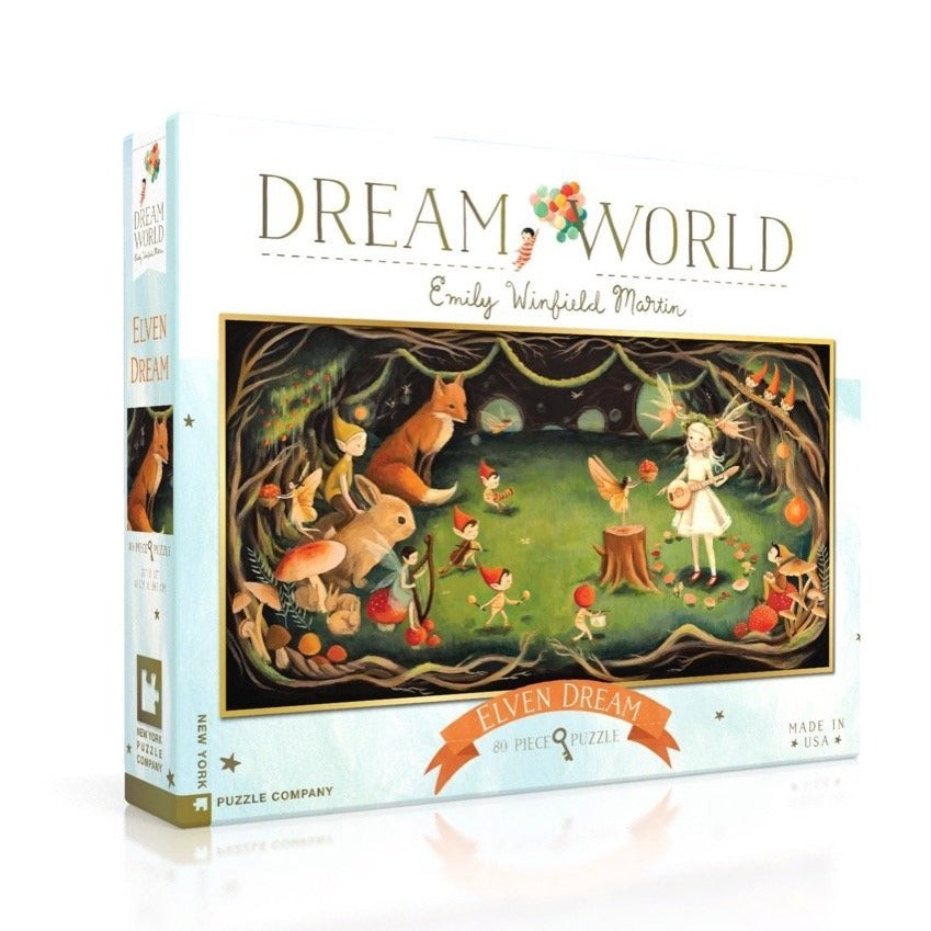 New York Puzzle Company Elven Dream - 80 Piece Puzzle
