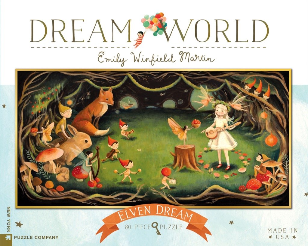 New York Puzzle Company Elven Dream - 80 Piece Puzzle