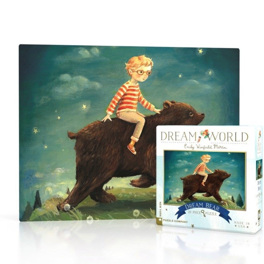 
                      
                        New York Puzzle Company Dream Bear - 20 Piece Mini Puzzle
                      
                    