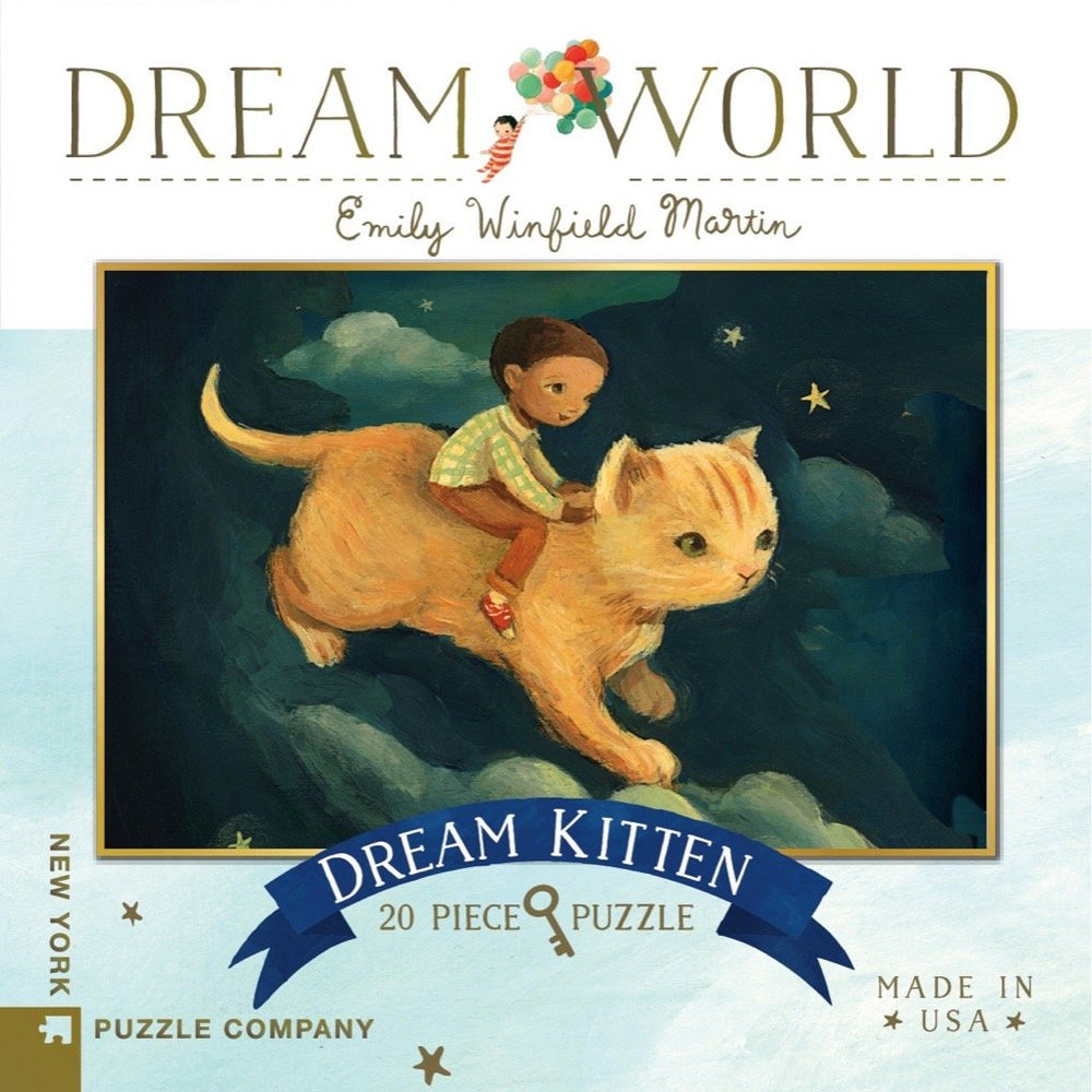 
                      
                        New York Puzzle Company Dream Kitten - 20 Piece Mini Puzzle
                      
                    