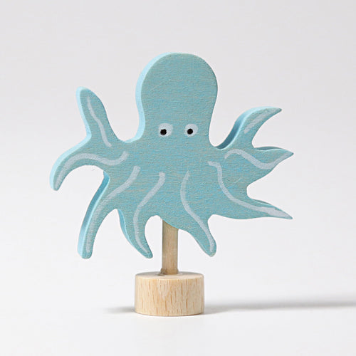 GRIMMS Decorative Figure for Celebration Ring Birthday Spiral - Octopus