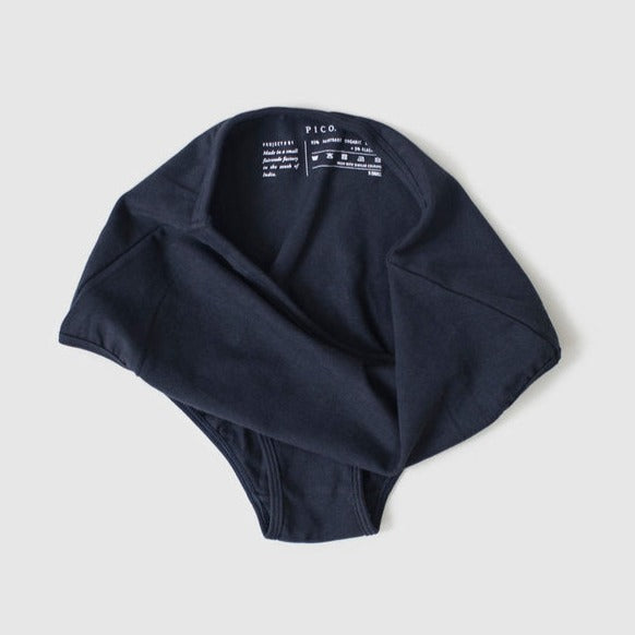 
                  
                    Pico Goods Organic Cotton High Waist Knicker - Charcoal
                  
                
