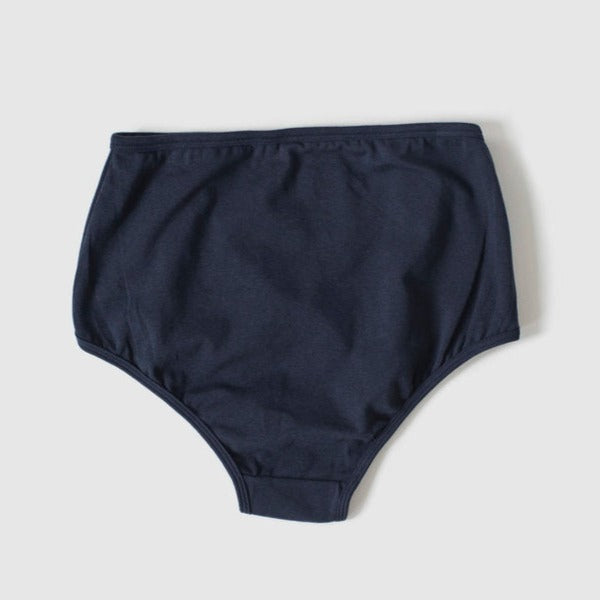 
                  
                    Pico Goods Organic Cotton High Waist Knicker - Charcoal
                  
                