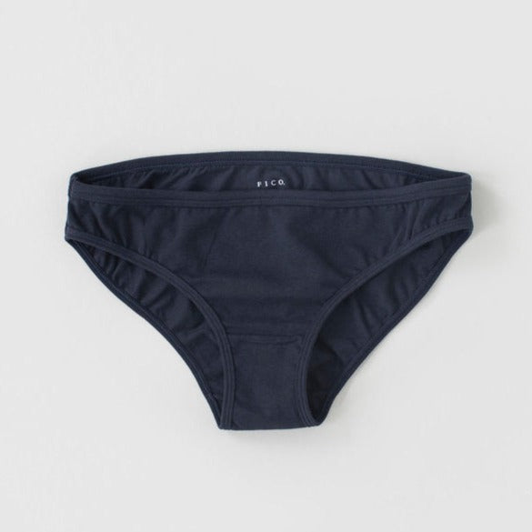 Pico Goods Organic Cotton Low Waist Knicker - Charcoal