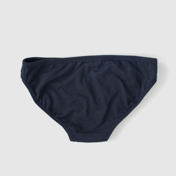 Pico Goods Organic Cotton Low Waist Knicker - Charcoal