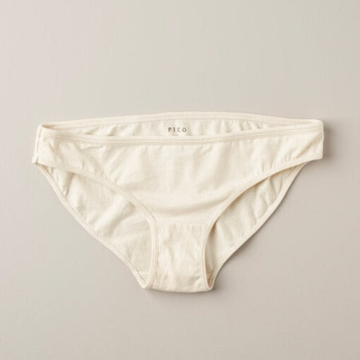 
                      
                        Pico Goods Organic Cotton Low Waist Knicker - Ecru
                      
                    